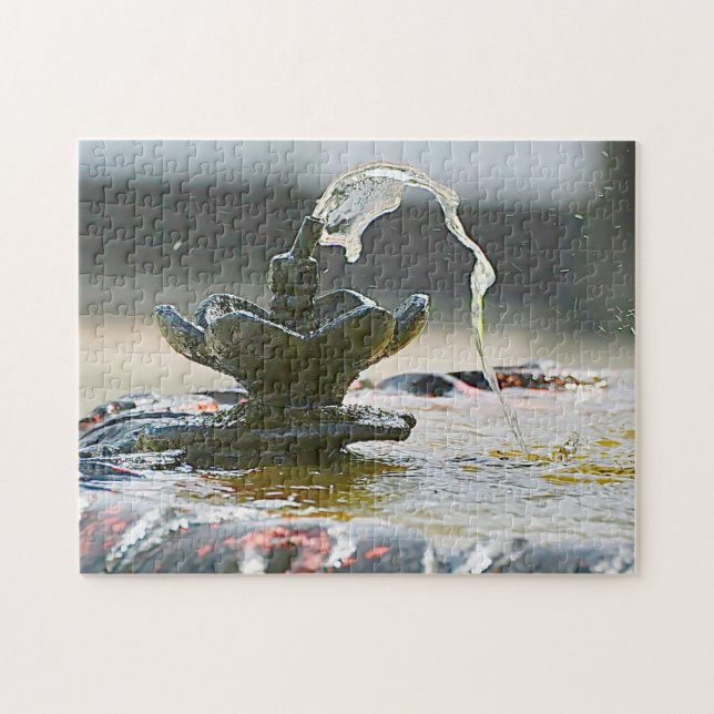 Tully, Kildare .Fountain Stable Yard Jigsaw Puzzle (Horizontal)