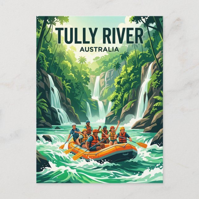 Tully River Australia Postcard (Front)