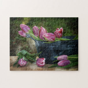 Tulpen Stillleben Jigsaw Puzzle