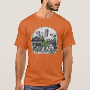 Tulsa City Oklahoma USA friend T-Shirt