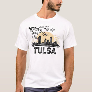 Tulsa City Oklahoma USA T-Shirt