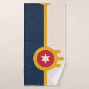 Tulsa flag Towel
