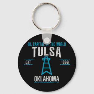 Tulsa Key Ring