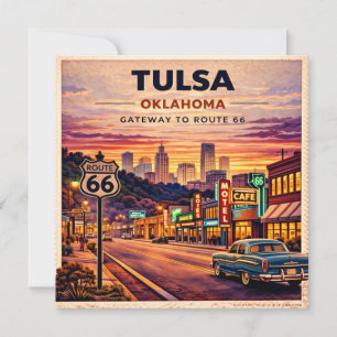 Tulsa Neon Route 66 Roadside Notes