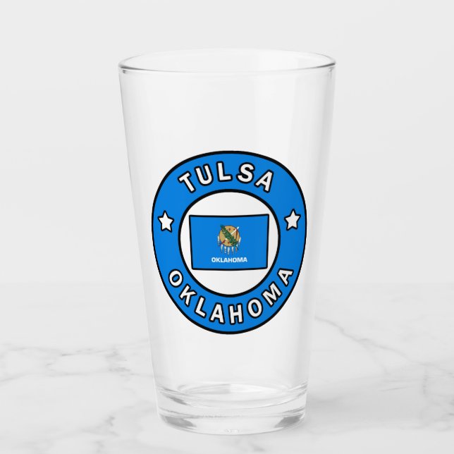 Tulsa Oklahoma Glass (Front)