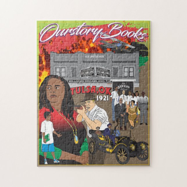 Tulsa Oklahoma Jigsaw Puzzle (Vertical)