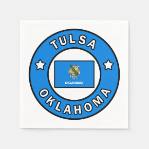 Tulsa Oklahoma Napkin