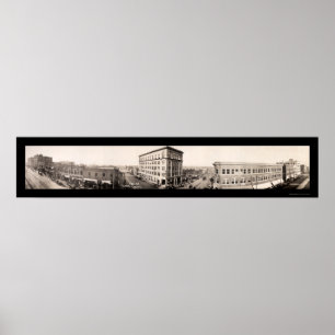Tulsa, Oklahoma Photo 1910 Poster