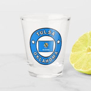 Tulsa Oklahoma Shot Glass