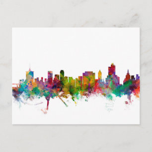 Tulsa Oklahoma Skyline Postcard