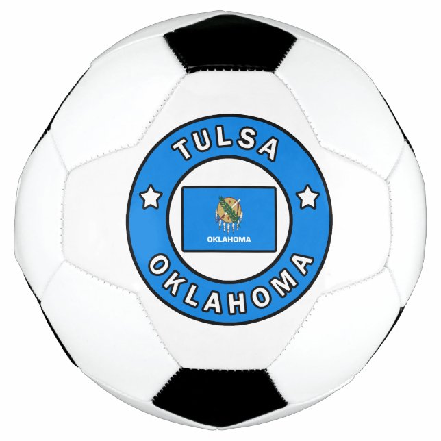 Tulsa Oklahoma Soccer Ball (Front)