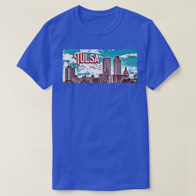 Tulsa Oklahoma T-Shirt (Design Front)