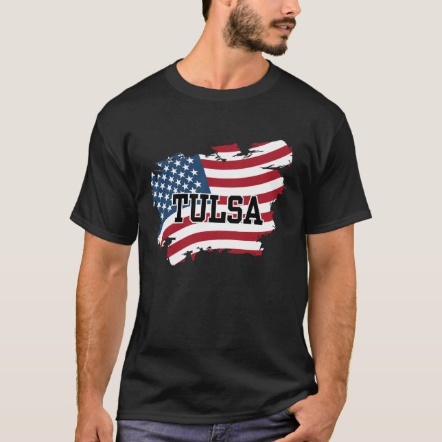 Tulsa USA T-Shirt (Front)