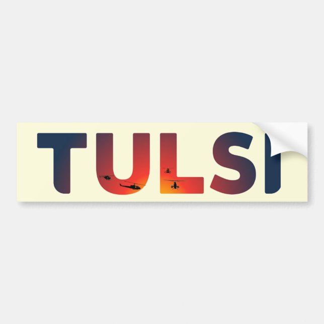 Tulsi Apocalypse Bumper Sticker (Front)