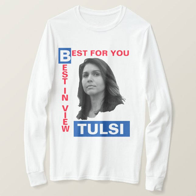 Tulsi Gabbard 2020 T-Shirt (Design Front)