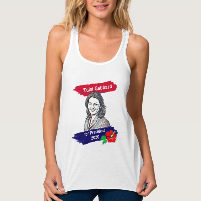 Tulsi Gabbard for President 2020 Election Singlet (Front)