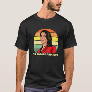 Tulsi Gabbard For President 2024 Patriot Democrat T-Shirt