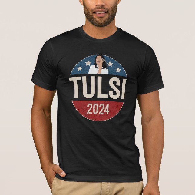 Tulsi Gabbard for President 2024 T-Shirt (Front)