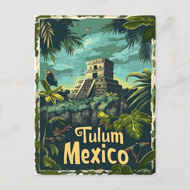 Tulum Jungle Postcard (Front)