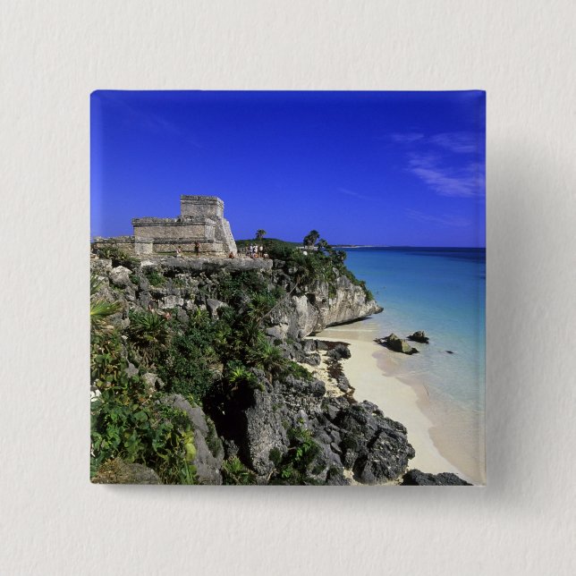 Tulum, Mexico 15 Cm Square Badge (Front)