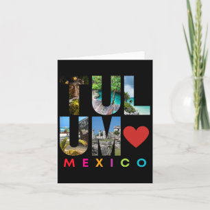 Tulum Mexico 2022 Vacation Beach Matching Family G Card