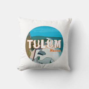 Tulum Mexico Great Gift Idea Cushion