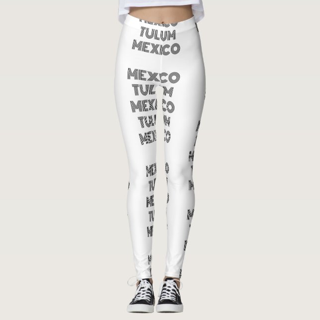 Tulum - Mexico - Heaven in the World - Favourite Leggings (Front)