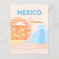 Tulum, Mexico, Travel Art, Summer Beach