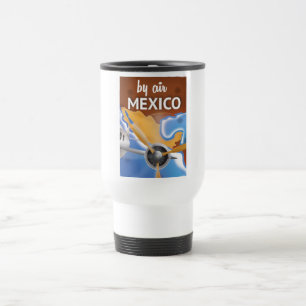 Tulum, mexico travel poster travel mug