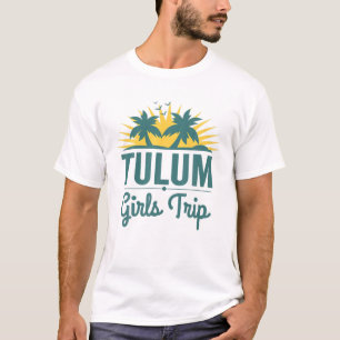 Tulum Mexico Vacation Souvenir Spring Break Summer T-Shirt