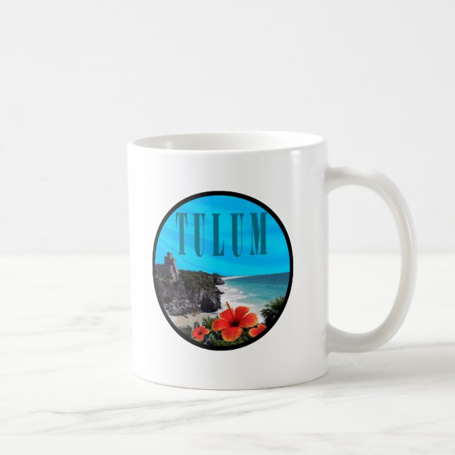 Tulum past present coffee mug (Right)