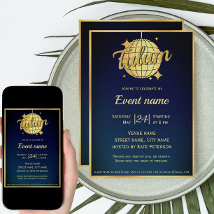 Tulum themed party event Invitation