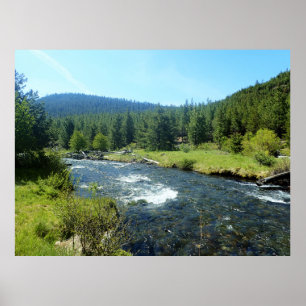 Tumalo Creek, Oregon Poster