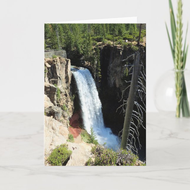 Tumalo Falls, Bend, Oregon Card (Front)