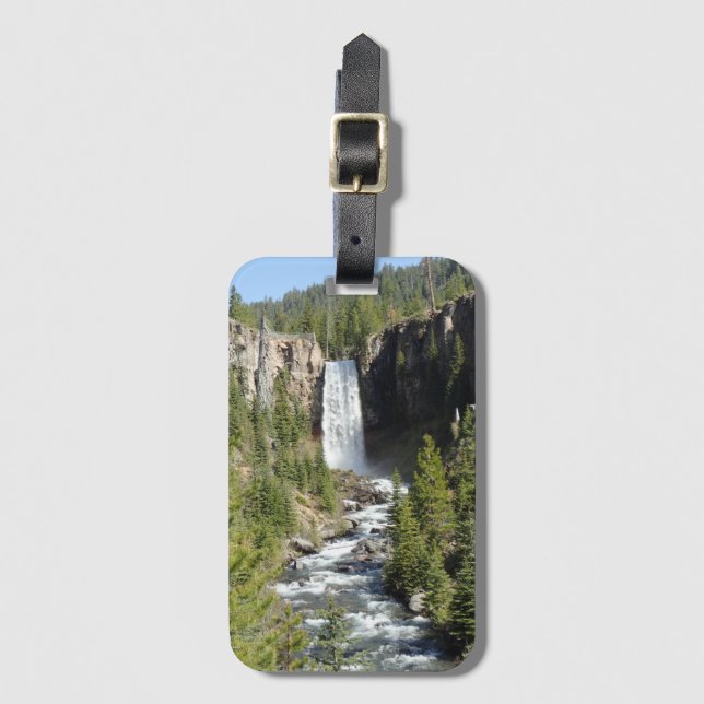 Tumalo Falls, OR Luggage Tag (Front Vertical)