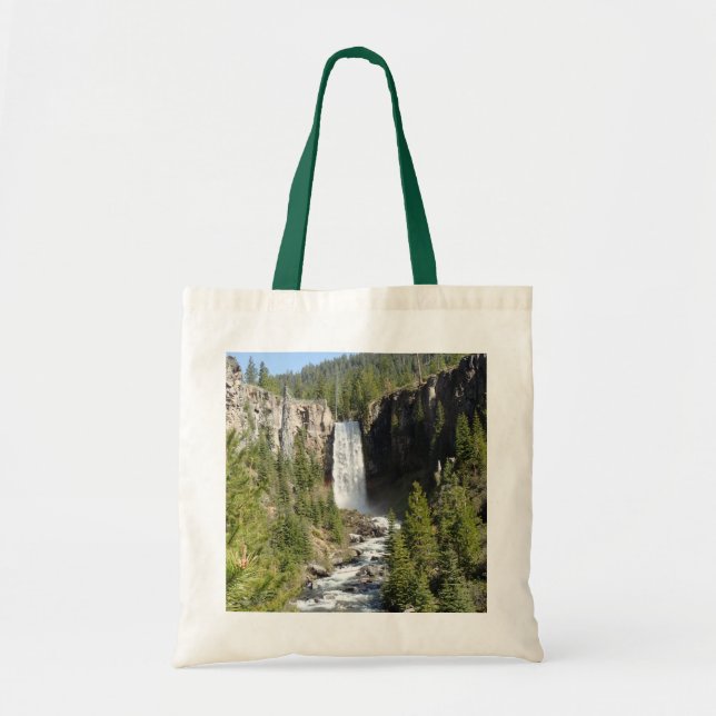 Tumalo Falls, Oregon Tote Bag (Front)