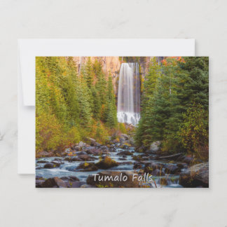 Tumalo Falls Postcard