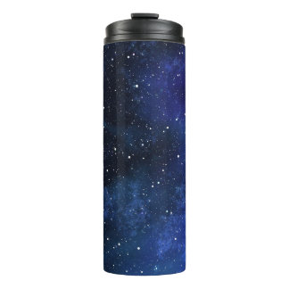 Tumbler containing the night sky