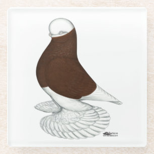 Tumbler: Muffed Red Bald Glass Coaster