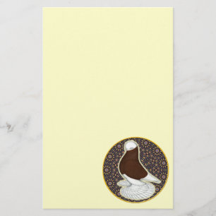 Tumbler Pigeon Circle Stationery