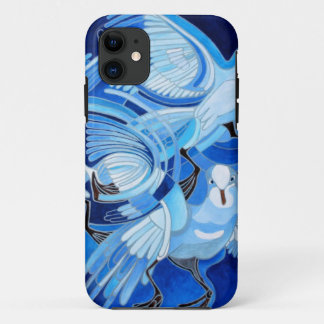 Tumbler Pigeons in Cerulean Blue Case-Mate iPhone Case