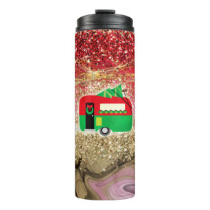 Tumbler Sublimation Designs camping lover colourfu
