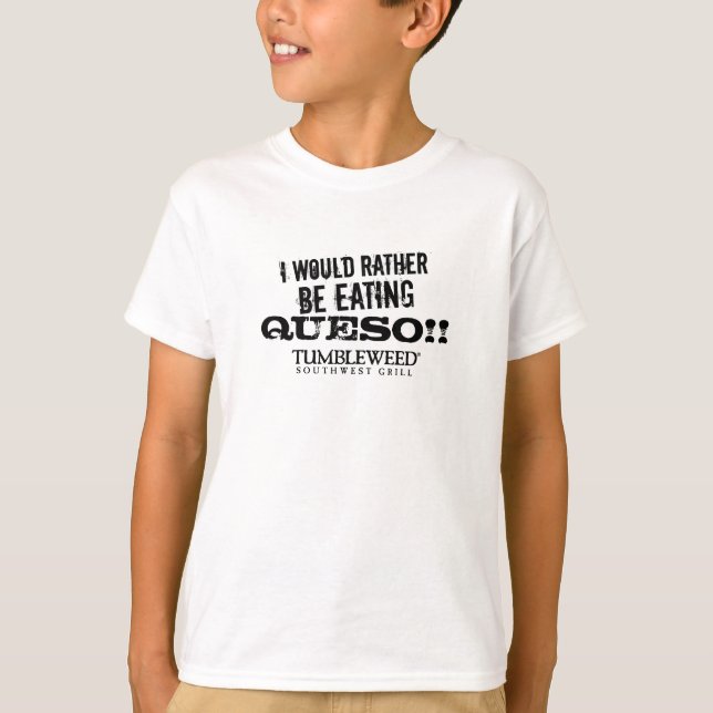 Tumbleweed Queso Kids T T-Shirt (Front)