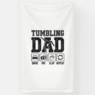 Tumbling Dad Drive Pay Clap Repeat Shirt Design_1 Banner