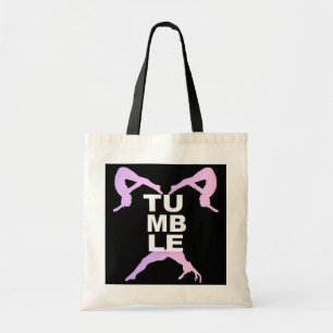 Tumbling girls Budget Tote bag