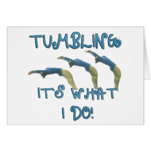 Tumbling gymnast