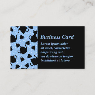 Tumbling Tea Party Business Card