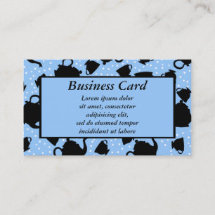 Tumbling Tea Party Business Card