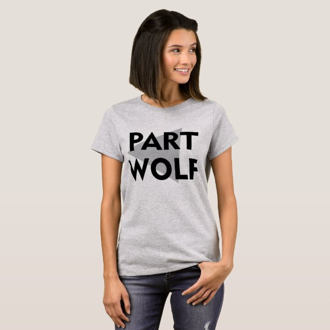Tumblr T-Shirt Part Wolf (Front Full)