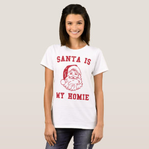 Tumblr T-Shirt Santa Is My Homie